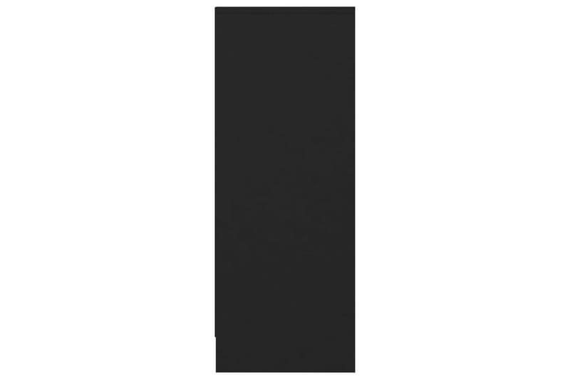 Skoskåp svart 31,5x35x90 cm spånskiva - Svart - Skoskåp - Hallförvaring - Skoförvaring