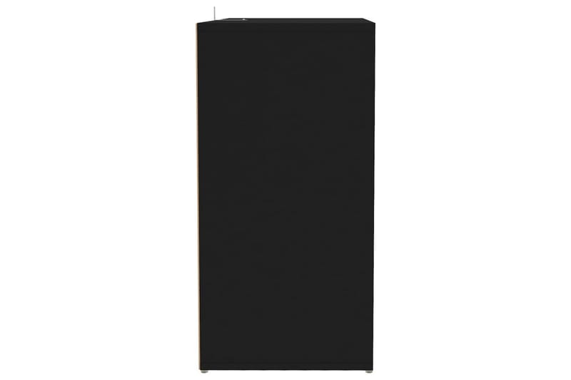 Skoskåp svart 60x35x70 cm spånskiva - Svart - Förvaring - Skoförvaring - Skoskåp