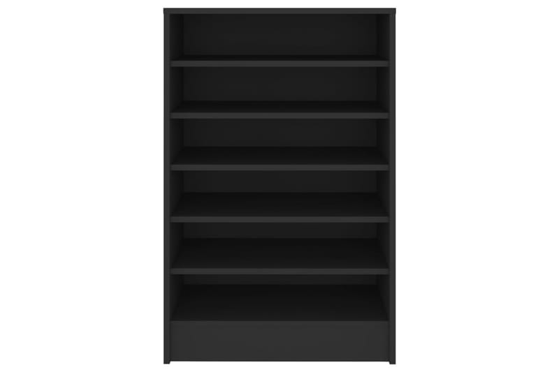 Skoskåp svart 60x35x92 cm spånskiva - Svart - Förvaring - Skoförvaring - Skoskåp