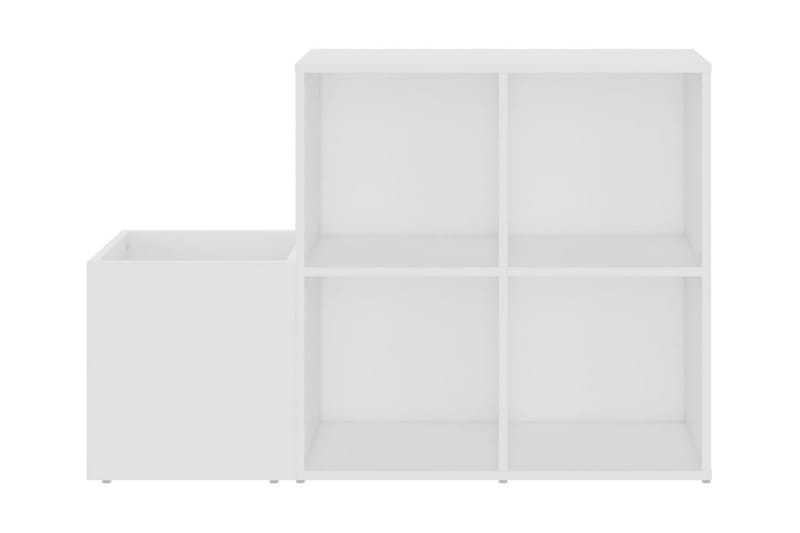 Skoskåp vit 105x35,5x70 cm spånskiva - Vit - Förvaring - Skoförvaring