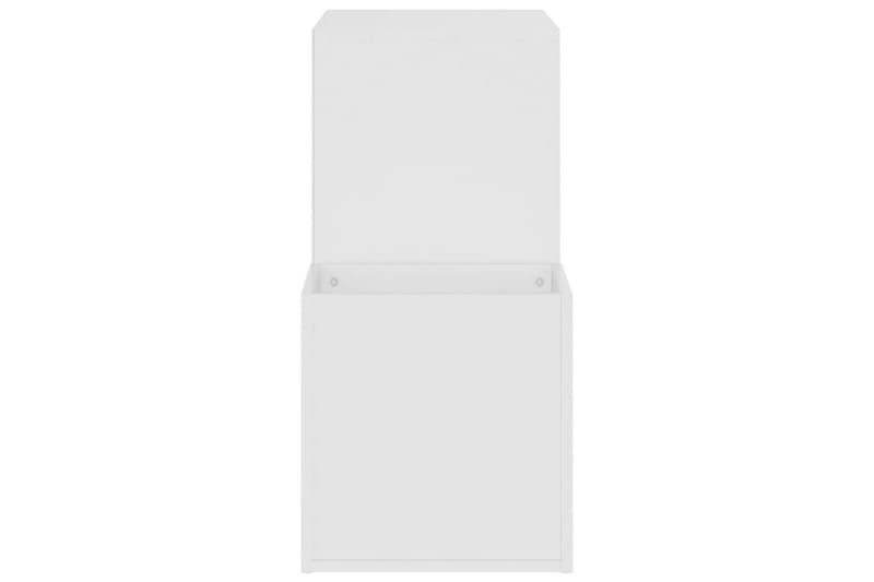 Skoskåp vit 105x35,5x70 cm spånskiva - Vit - Förvaring - Skoförvaring