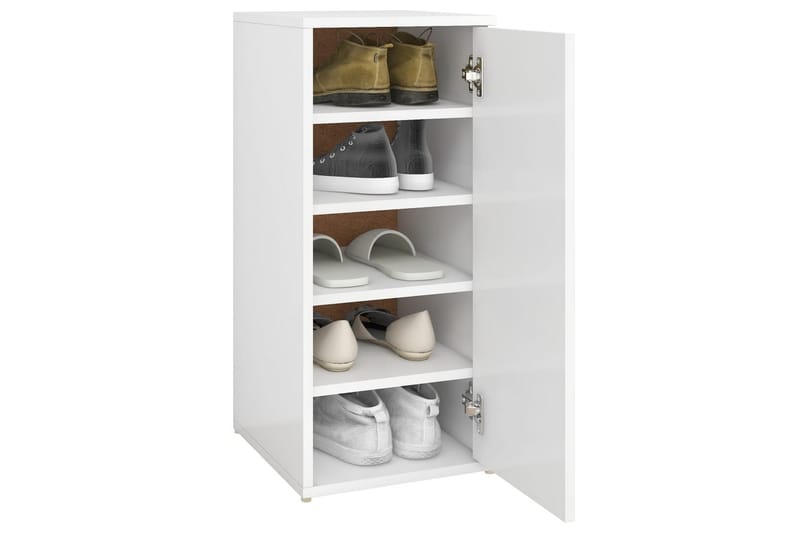 Skoskåp vit 32x35x70 cm spånskiva - Vit - Förvaring - Skoförvaring - Skoskåp