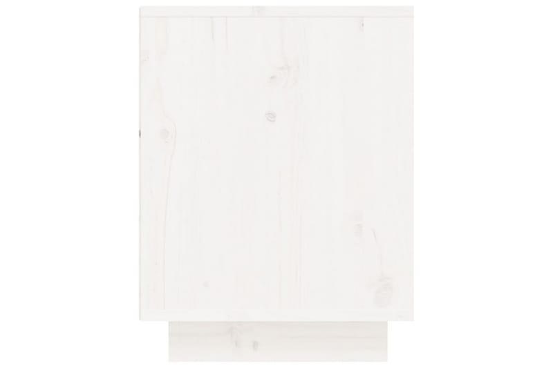 Skoskåp vit 60x34x45 cm massiv furu - Vit - Hallförvaring - Skoförvaring - Skohylla & skoställ