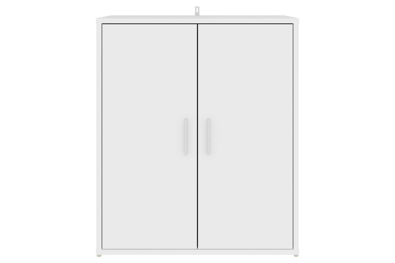 Skoskåp vit 60x35x70 cm spånskiva - Vit - Förvaring - Skoförvaring - Skoskåp