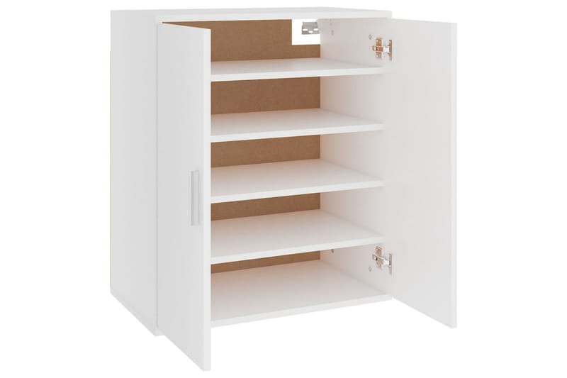 Skoskåp vit 60x35x70 cm spånskiva - Vit - Förvaring - Skoförvaring - Skoskåp