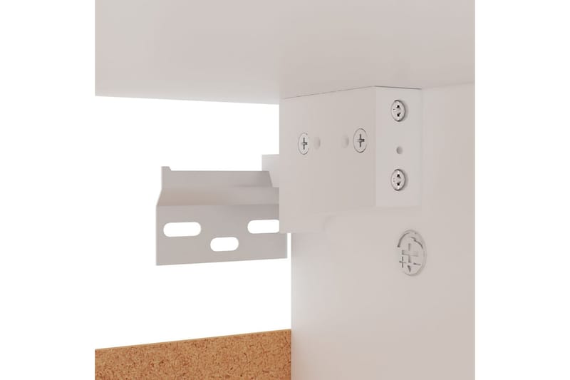 Skoskåp vit 60x35x70 cm spånskiva - Vit - Förvaring - Skoförvaring - Skoskåp