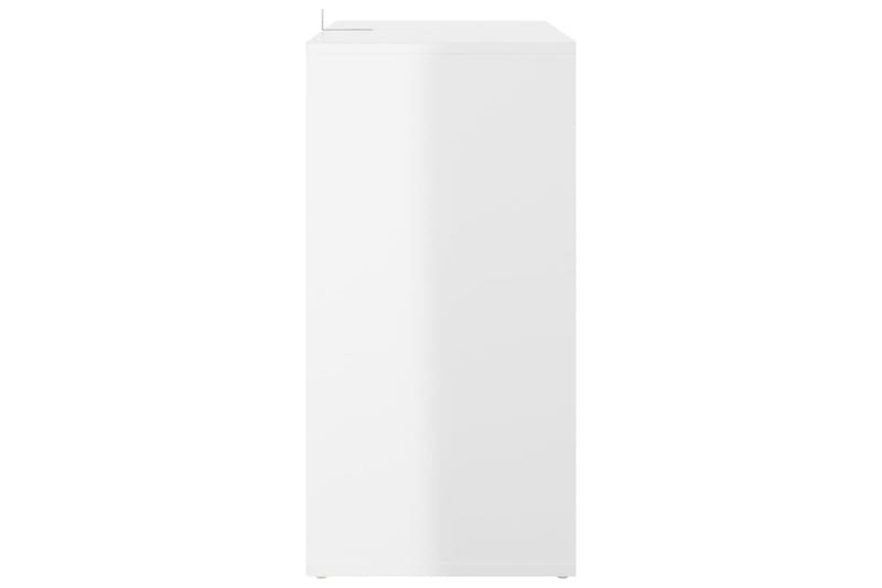 Skoskåp vit högglans 60x35x70 cm spånskiva - Vit högglans - Förvaring - Skoförvaring - Skoskåp
