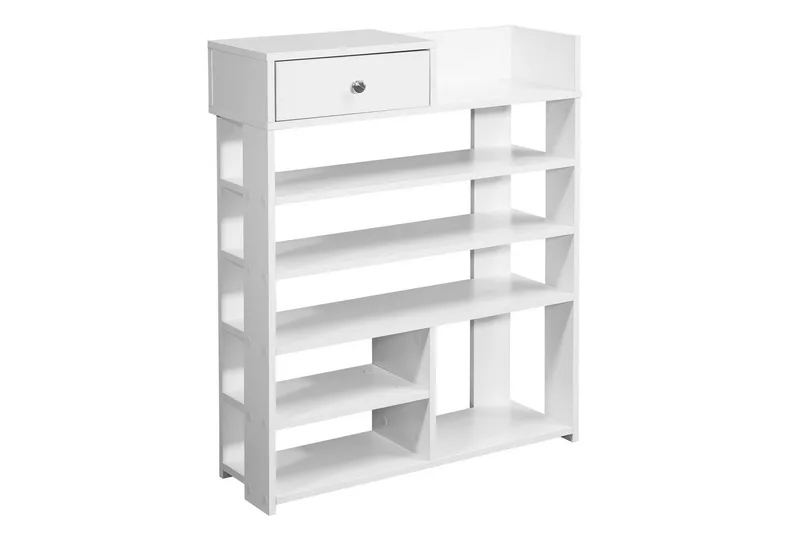 Skoskåp Wohnling Folierad spånskiva öppet rack 1 låda, undefined