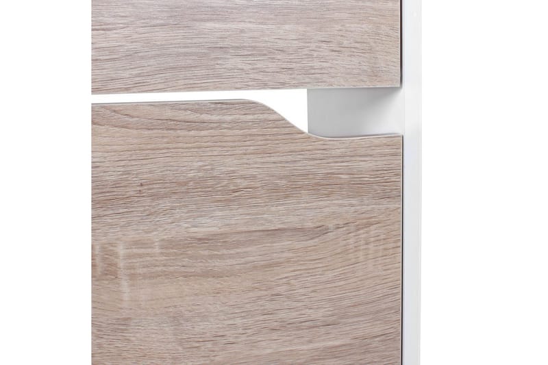 Skoskåp Wohnling Folierad spånskiva 4 tipp-ut fack för 24 par - Förvaring - Skoförvaring - Skoskåp