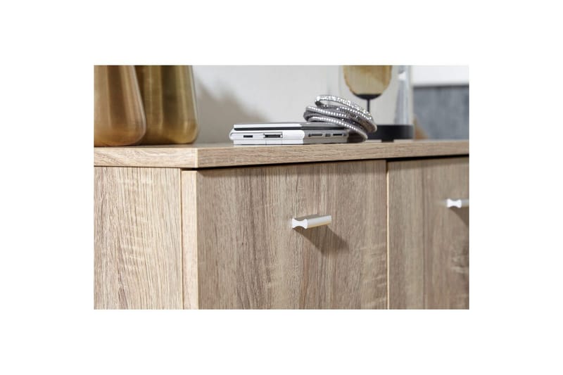 Skoskåp Wohnling NIMES för 12 par och 2 dörrar, folierad spånskiva Sonoma - Sonoma - Förvaring - Skoförvaring - Skoskåp