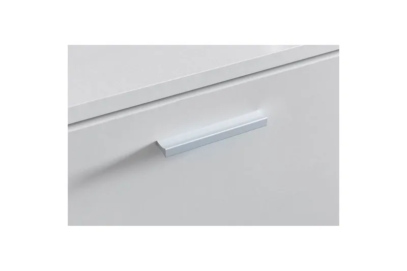 Skoskåp Wohnling SPLIT med fällbara fack, foliebelagd spånskiva Vit - Vit - Förvaring - Skoförvaring - Skoskåp