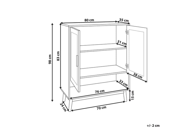 Skoskåp Perote - Förvaring - Skoförvaring - Skoskåp