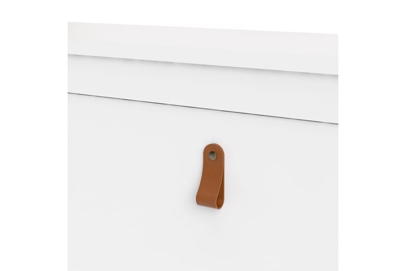 Vallvidera Skoskåp 25x102 cm - Vit/Natur - Förvaring - Skoförvaring - Skoskåp