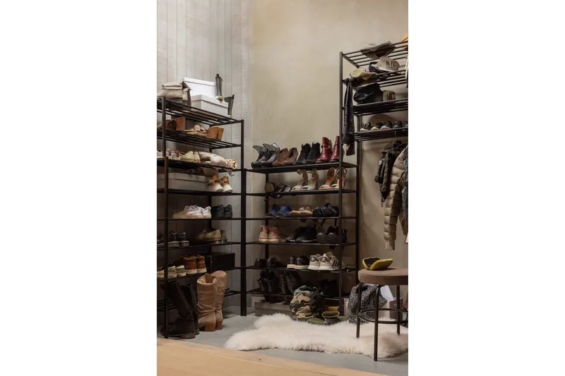 Skoställ Ferro - 4 Hyllor - Förvaring - Skoförvaring