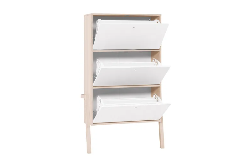 Spot Skoförvaring Trä/Natur/Vit - VOX - Förvaring - Skoförvaring - Skoskåp