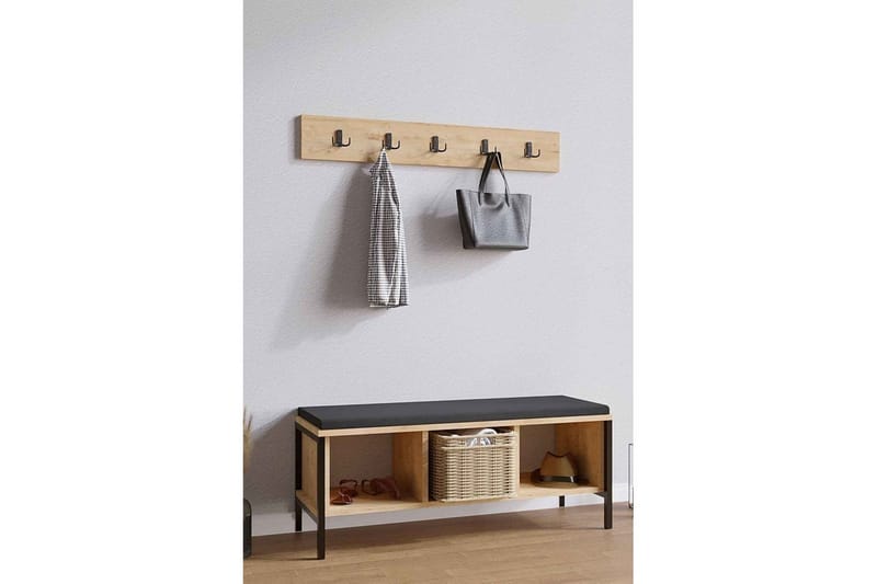 Talric Skoskåp 100 cm - Natur - Förvaring - Skoförvaring - Skoskåp