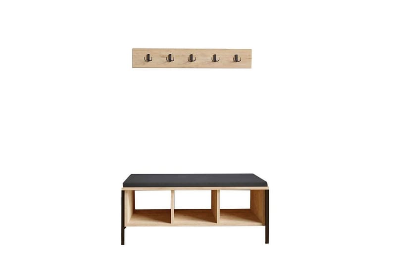 Talric Skoskåp 100 cm - Natur - Förvaring - Skoförvaring - Skoskåp