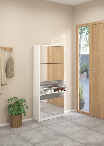 Tenor Skoskåp 4 fack 70x24x162 cm - Förvaring - Skoförvaring