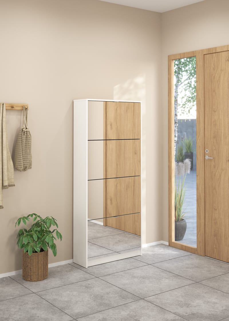 Tenor Skoskåp 4 fack 70x24x162 cm - Förvaring - Skoförvaring - Skoskåp