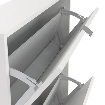 Tenor Skoskåp med 2 fack 70x16x85 cm - Förvaring - Skoförvaring