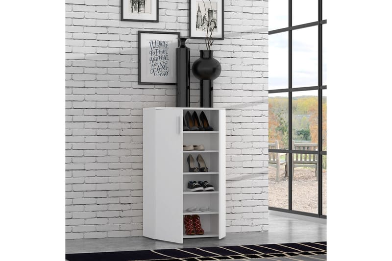 Ticketwood Skoskåp 69 cm - Vit - Förvaring - Skoförvaring - Skoskåp