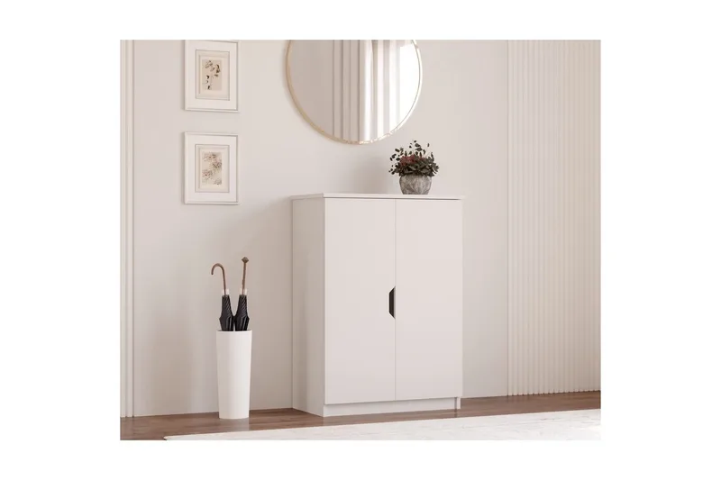 Torvenor Skoskåp 70 cm - Matt Vit - Förvaring - Skoförvaring - Skoskåp