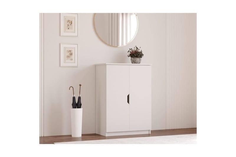 Torvenor Skoskåp 70 cm - Matt Vit - Förvaring - Skoförvaring - Skoskåp