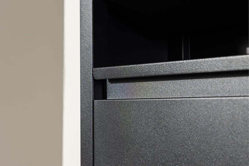 Ushuaia Skoskåp 65x15 cm - Svart - Förvaring - Skoförvaring - Skoskåp