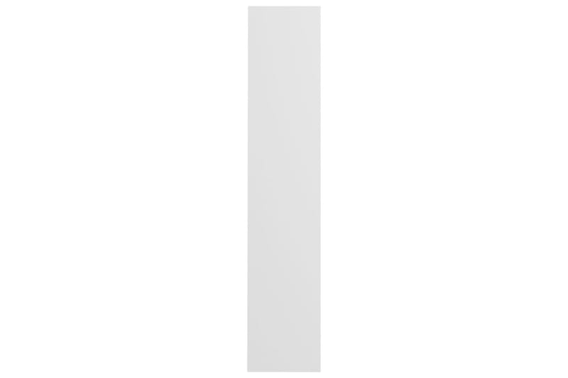 Väggmonterat skoställ 2 st vit 80x18x90 cm spånskiva - Vit - Förvaring - Skoförvaring