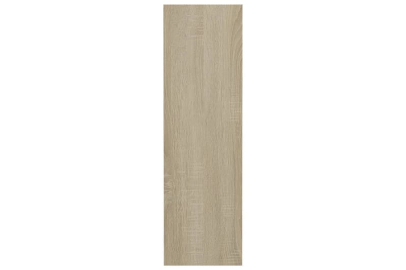 Väggmonterat skoställ 4 st sonoma-ek 60x18x60 cm spånskiva - Ek - Förvaring - Skoförvaring