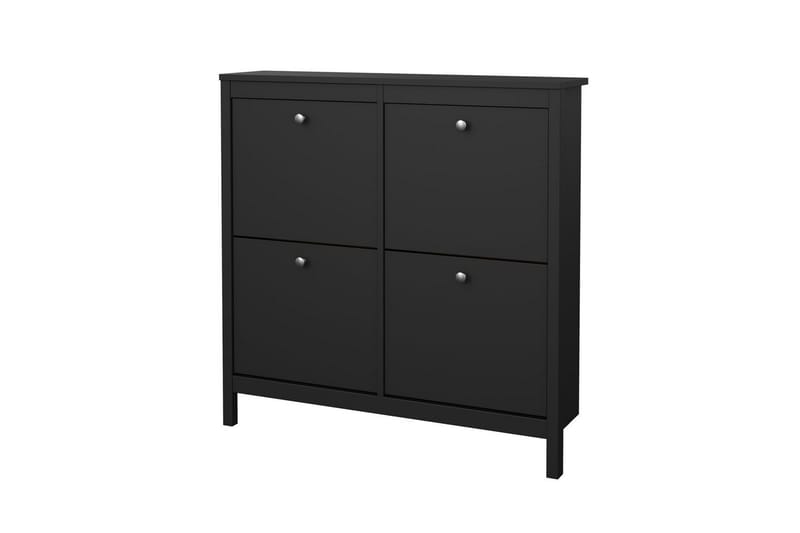 Vallvidera Skoskåp 102,6 cm - Svart - Förvaring - Skoförvaring - Skoskåp