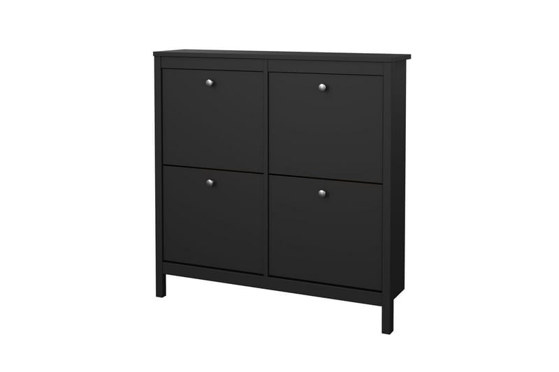 Vallvidera Skoskåp 102,6 cm - Svart - Förvaring - Skoförvaring - Skoskåp