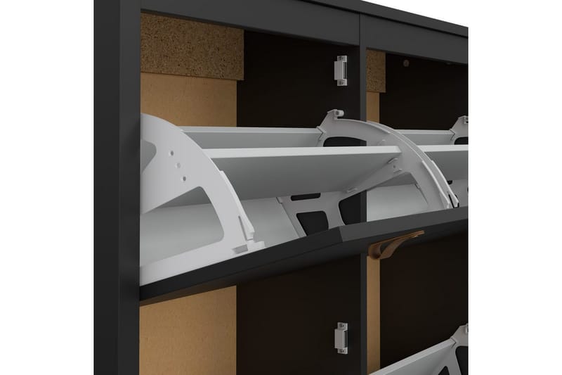 Vallvidera Skoskåp 102,6 cm - Svart - Förvaring - Skoförvaring - Skoskåp