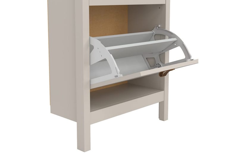 Vallvidera Skoskåp 54 cm - Beige - Förvaring - Skoförvaring