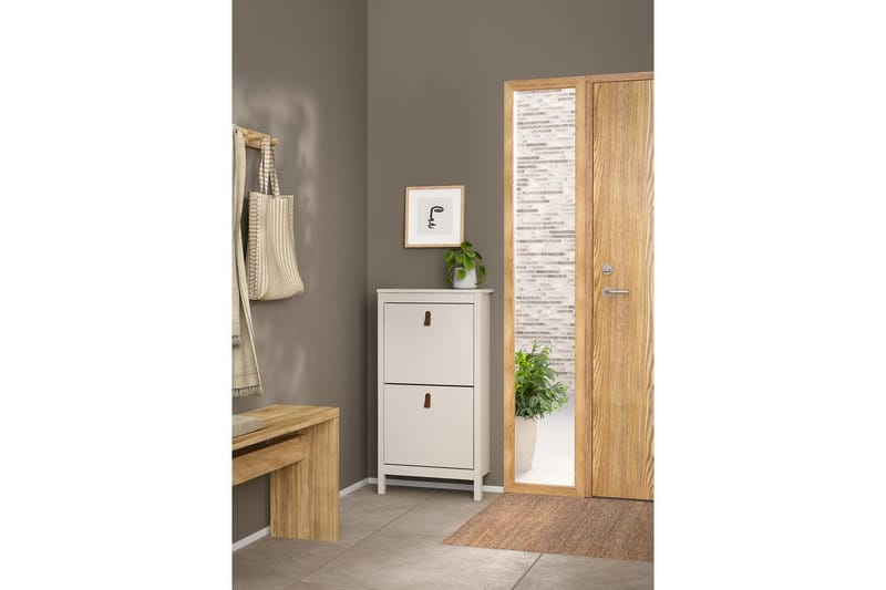 Vallvidera Skoskåp 54 cm - Beige - Förvaring - Skoförvaring
