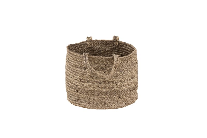 Bhopal Korg Rund - Svart - Förvaring - Småförvaring - Förvaringskorgar - Flätad korg & rottingkorg