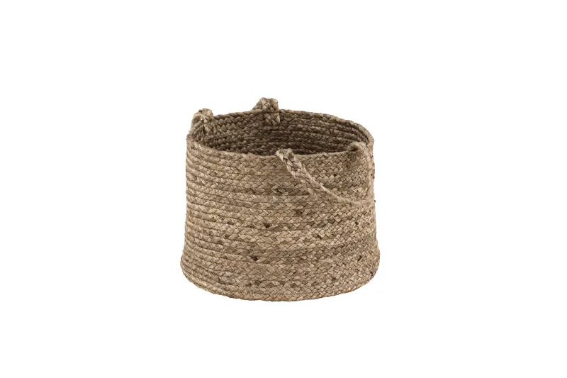 Bhopal Korg Rund - Svart - Förvaring - Småförvaring - Förvaringskorgar - Flätad korg & rottingkorg