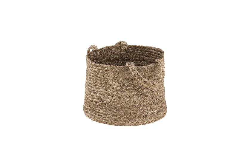 Bhopal Korg Rund - Svart - Förvaring - Småförvaring - Förvaringskorgar - Flätad korg & rottingkorg