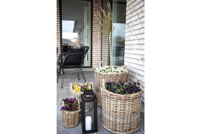 Brooki Korg 4-pack - Brun - Förvaring - Småförvaring - Förvaringskorgar - Flätad korg & rottingkorg