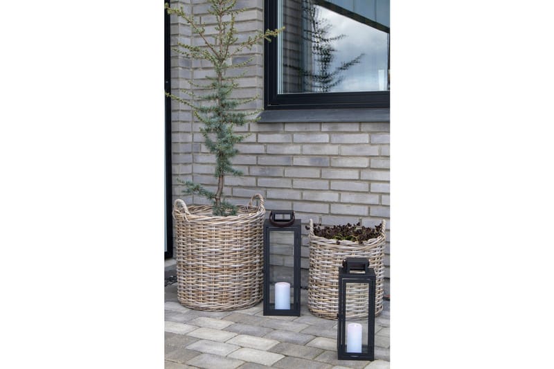 Indo Korg 2-pack - Brun - Förvaring - Småförvaring - Förvaringskorgar - Flätad korg & rottingkorg