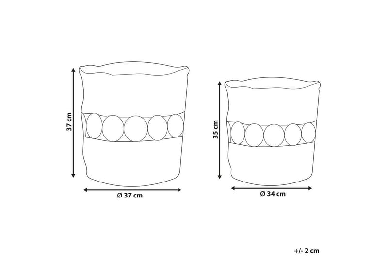 Korg Alang set om 2 - Förvaring - Småförvaring - Förvaringskorgar - Flätad korg & rottingkorg