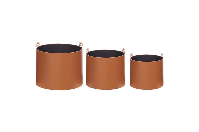 Korg Aram set om 3 Brun - Brun - Förvaring - Småförvaring - Förvaringskorgar - Flätad korg & rottingkorg