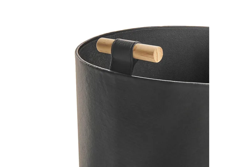 Korg Aram set om 3 Svart - Svart - Förvaring - Småförvaring - Förvaringskorgar - Flätad korg & rottingkorg