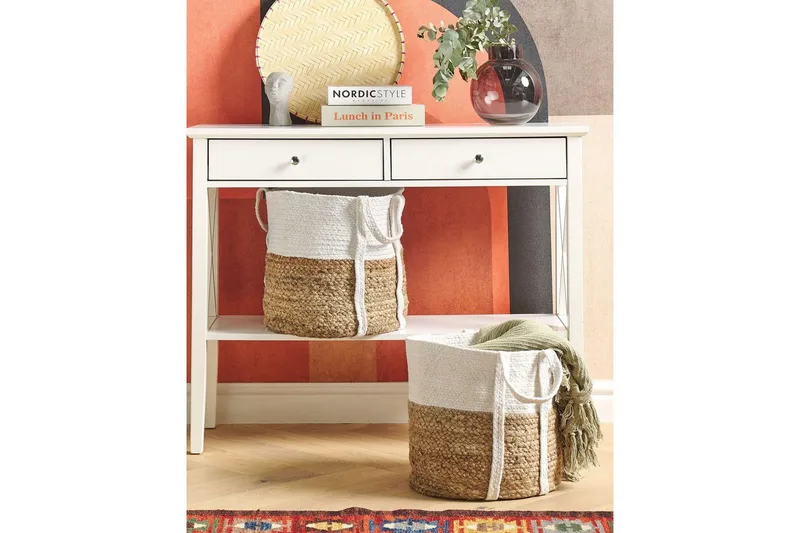 Korg Bellpat set om 2 - Förvaring - Småförvaring - Förvaringskorgar - Flätad korg & rottingkorg