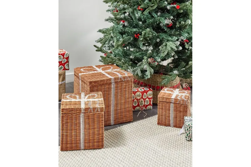 Korg Cadeau set om 3 - Förvaring - Småförvaring - Förvaringskorgar - Flätad korg & rottingkorg