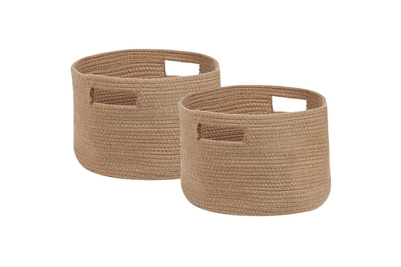 Korg Chiniot set om 2 Beige/naturlig, Beige/naturlig
