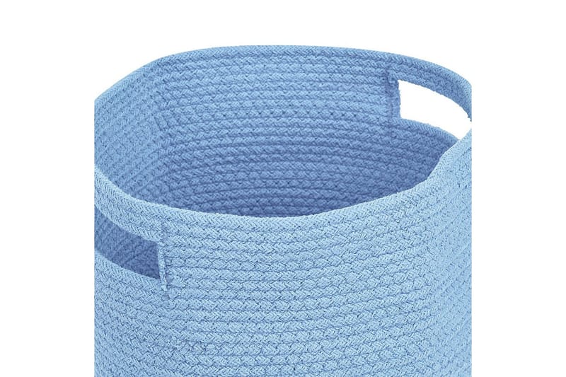 Korg Chiniot set om 2 Blå - Blå - Förvaring - Småförvaring - Förvaringskorgar - Flätad korg & rottingkorg