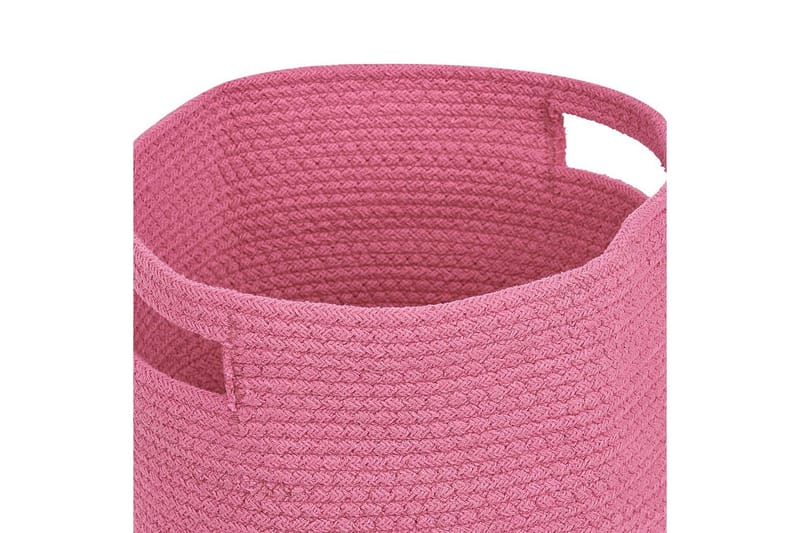 Korg Chiniot set om 2 Rosa - Rosa - Förvaring - Småförvaring - Förvaringskorgar - Flätad korg & rottingkorg