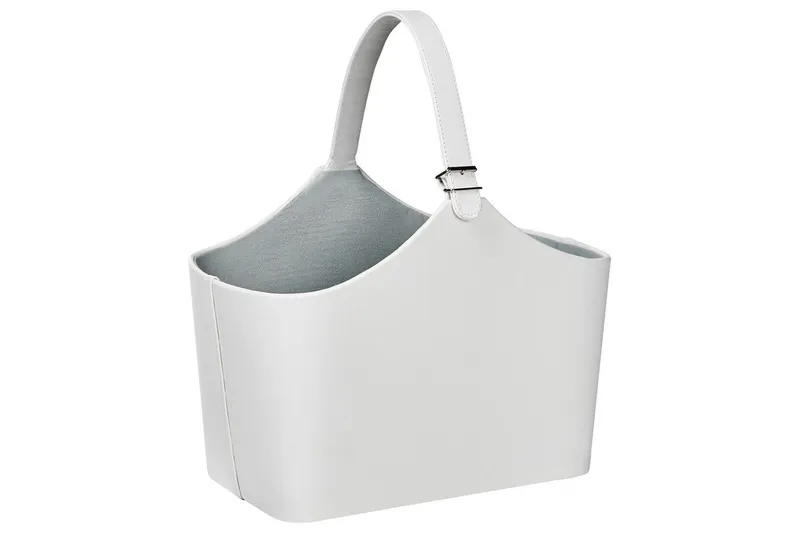 Korg Elam Ljusgrå - Ljusgrå - Förvaring - Småförvaring - Förvaringskorgar - Flätad korg & rottingkorg