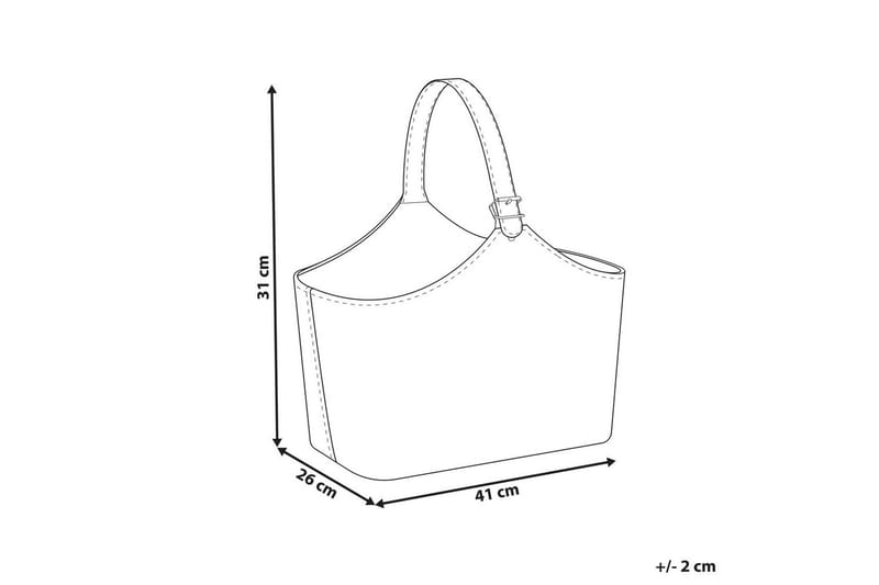 Korg Elam Ljusgrå - Ljusgrå - Förvaring - Småförvaring - Förvaringskorgar - Flätad korg & rottingkorg